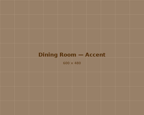 Beautifully designed dining room